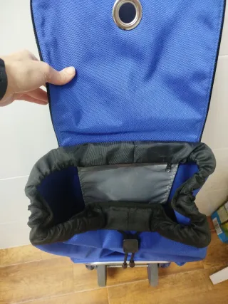 Carro de la compra ROLSER azul