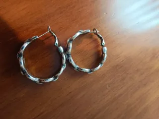 Pendientes Aro Plata Scooter