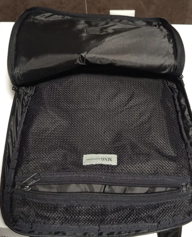 Bolso acolchado Mango negro