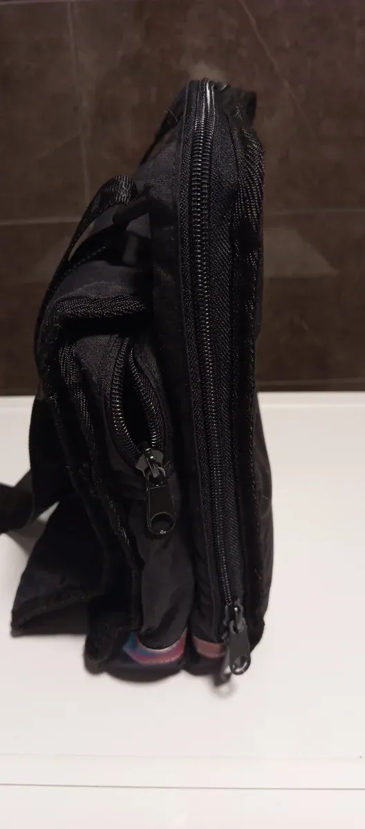 Bolso acolchado Mango negro