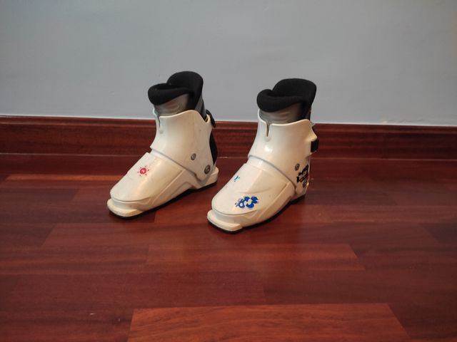 Botas de esquí blancas