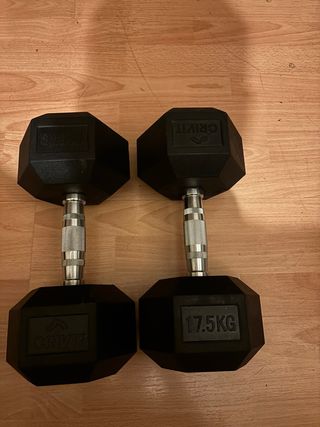Mancuernas Crivit 17.5kg (Par)