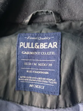 Chubasquero Pull&Bear Azul Marino