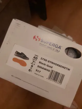 Superga nuevas talla 40