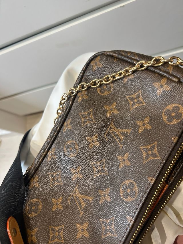 Bolso Louis Vuitton Marrón y Dorado