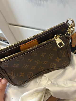 Bolso Louis Vuitton Marrón y Dorado