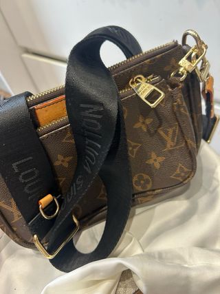 Bolso Louis Vuitton Marrón y Dorado
