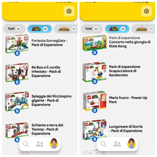 Collezione LEGO Super Mario