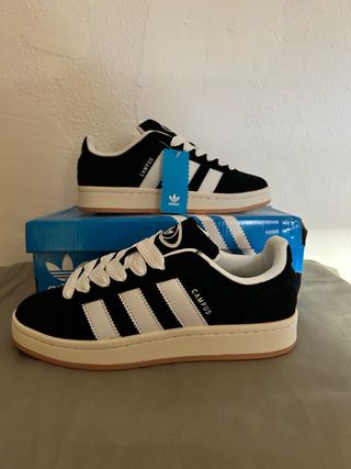 Adidas Campus Negras Talla 40