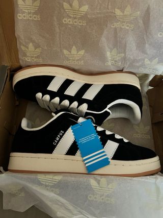 Adidas Campus Negras Talla 40