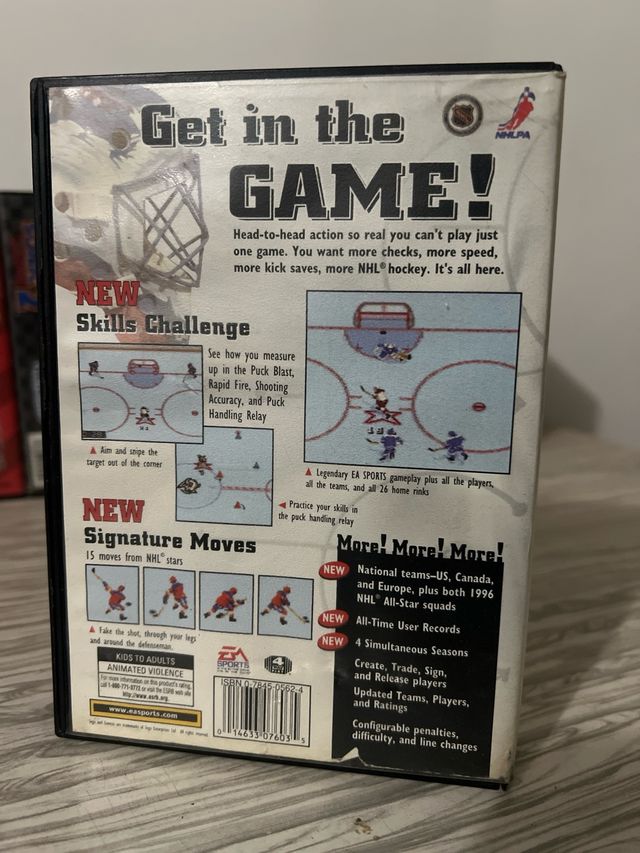 juego sega Mega drive  NHL 97 EA Sports