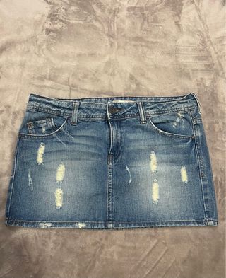 Minifalda vaquera Bershka