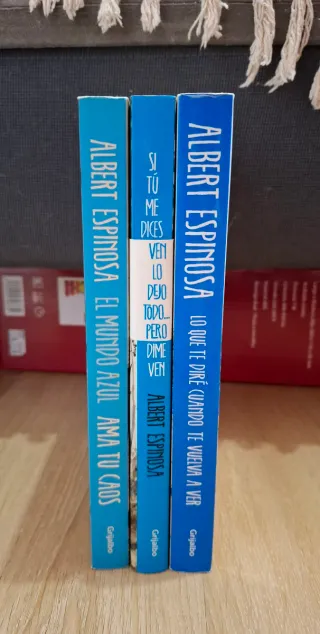3 libros de Albert Espinosa