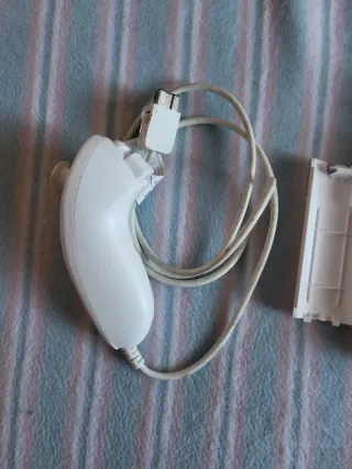 Wii Mando + Nunchuk Blancos Nintendo
