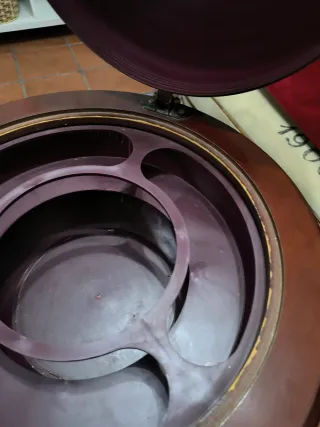 Bar Bola del Mundo Antigua Madera Papel