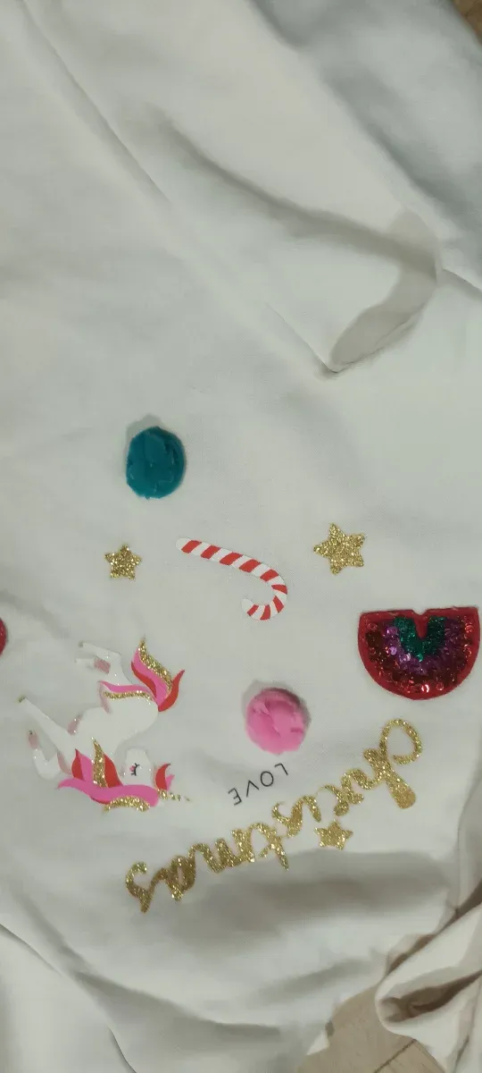 2 Sudaderas Navidad Unicornio y Ratón