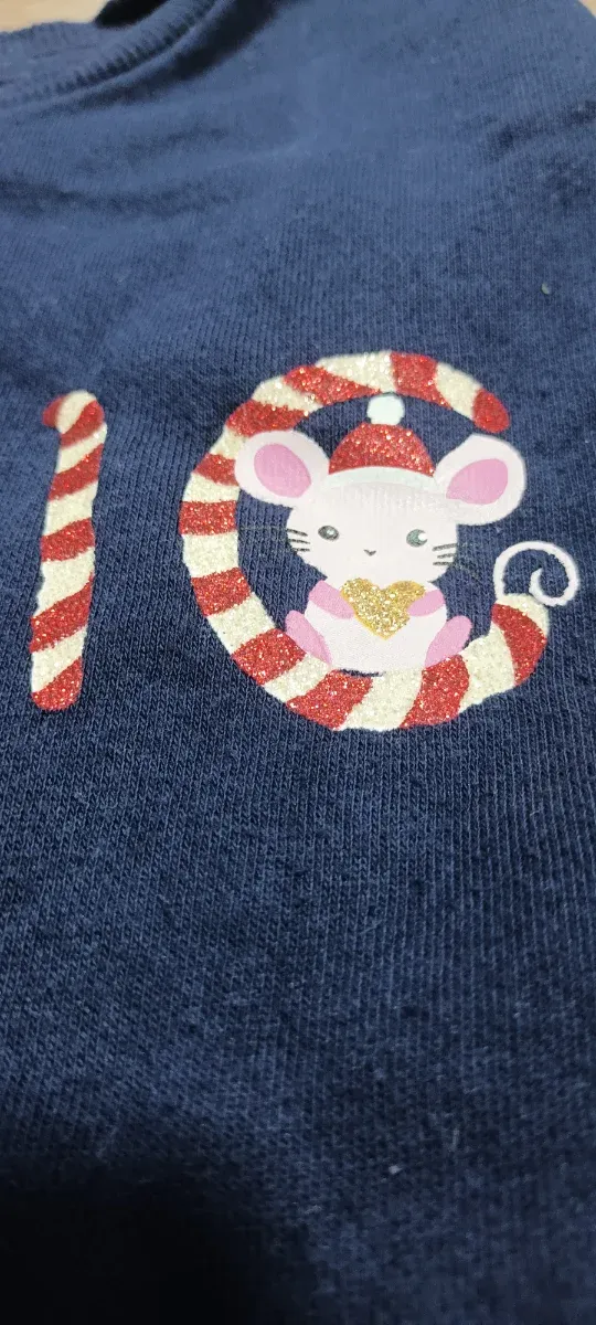 2 Sudaderas Navidad Unicornio y Ratón