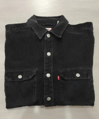 Camicia Levi's velluto nera