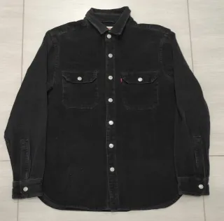 Camicia Levi's velluto nera