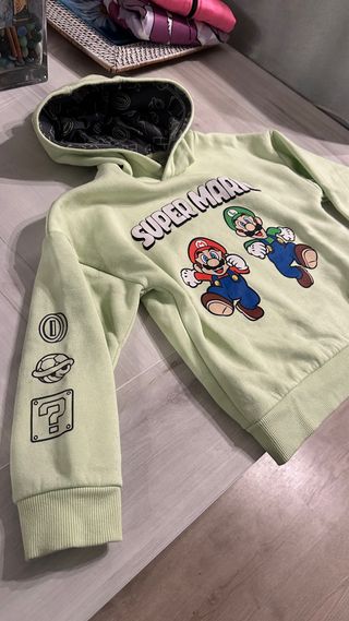 Sudadera Súper Mario de niño