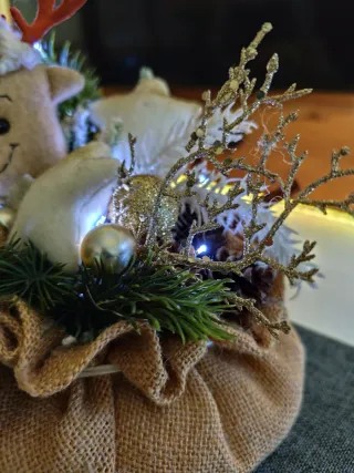 Addobbo Natalizio Renna Artigianale