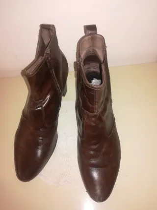 Stivaletti tronchetto marroni