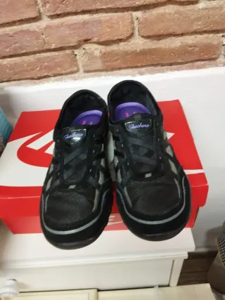 Zapatillas sin cordones Skechers número 40