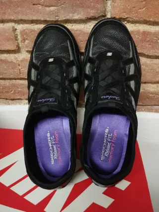 Zapatillas sin cordones Skechers número 40