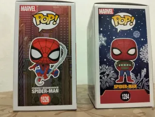Funko Pop! Spider-Man Marvel 1526 e 1284