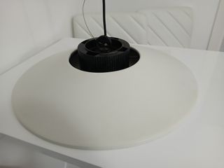 Lampadario Sospensione Metallo Bianco Tron