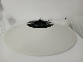 Lampadario Sospensione Metallo Bianco Tron