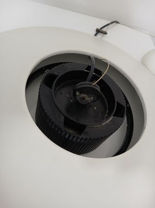 Lampadario Sospensione Metallo Bianco Tron