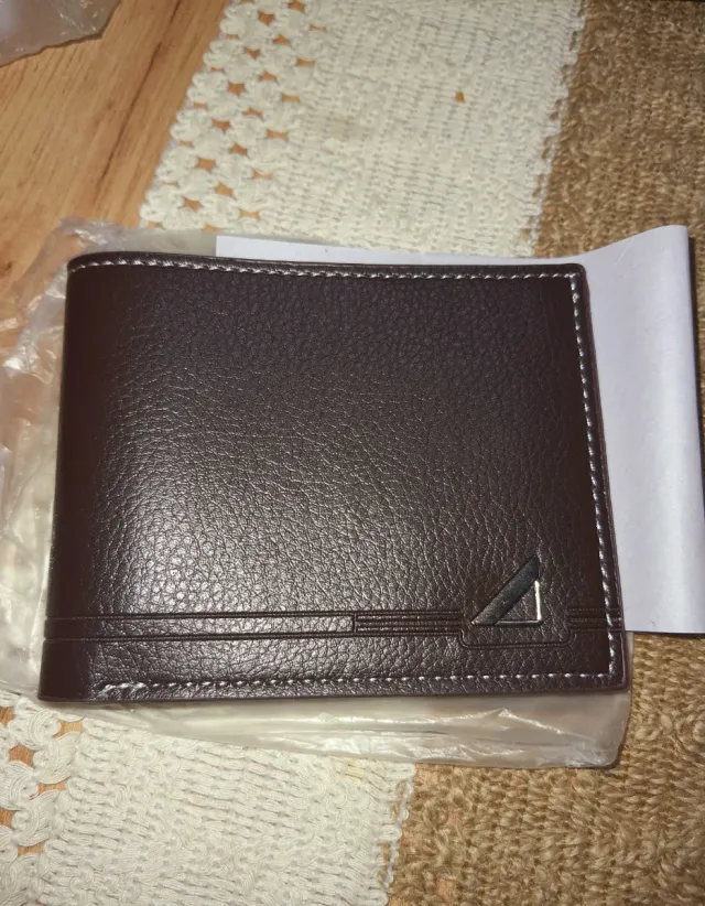 Cartera Billetera Marrón Oscuro Nueva