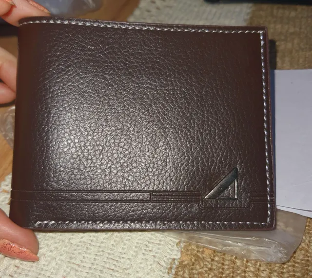 Cartera Billetera Marrón Oscuro Nueva