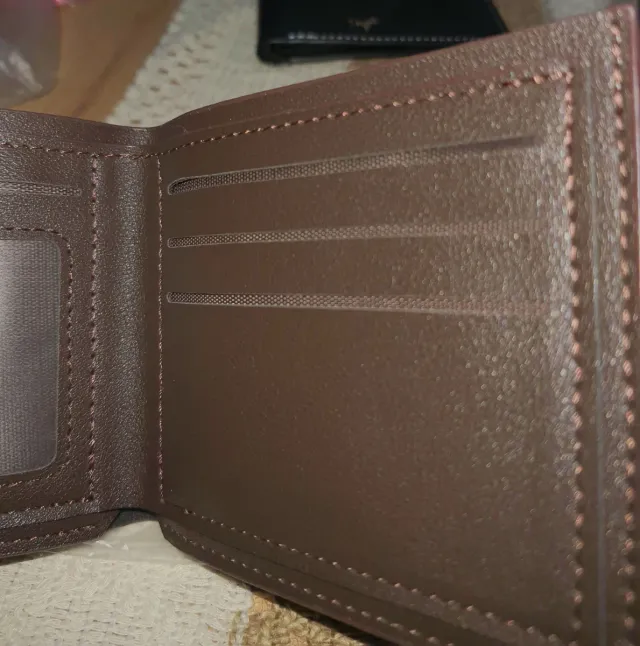 Cartera Billetera Marrón Oscuro Nueva