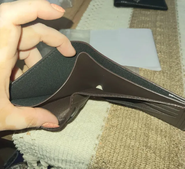 Cartera Billetera Marrón Oscuro Nueva