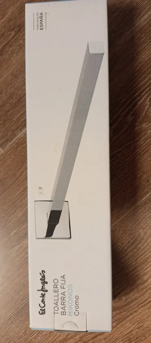 Toallero Mikonos 38cm Cromo