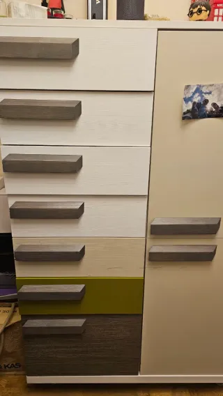 Armario cajonero y zapatero