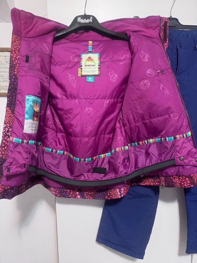 Completo sci bambina fantasia