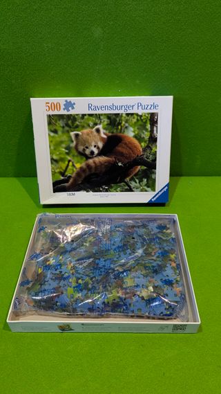 Puzzle Ravensburger Panda Rojo 500 piezas