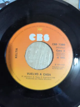 KELTIA  VUELVO A CASA Vinilo