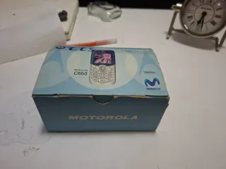 Motorola C650 Azul/Plata