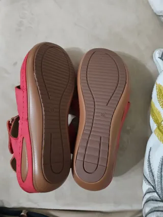 Sandalias Rojas Mujer Cómodas