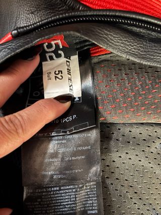 Tuta in pelle Dainese