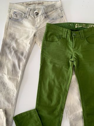 Lote 2 pantalones Stradivarius Talla 34