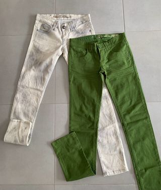 Lote 2 pantalones Stradivarius Talla 34