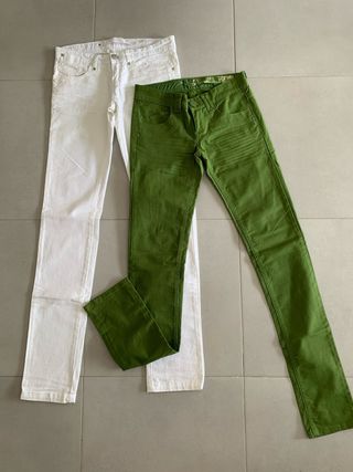 Lote 2 pantalones Stradivarius Talla 34