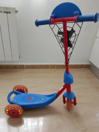 Patinete Spiderman 3 Ruedas