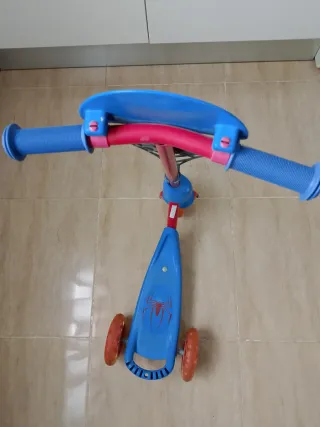 Patinete Spiderman 3 Ruedas