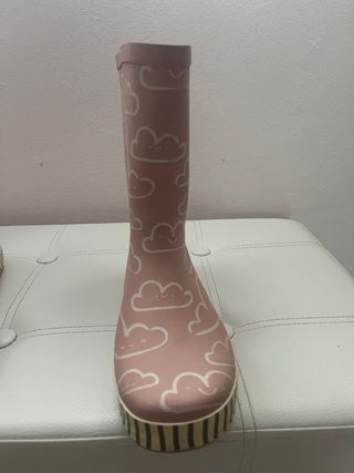 Botas de agua niña rosas nube talla 36